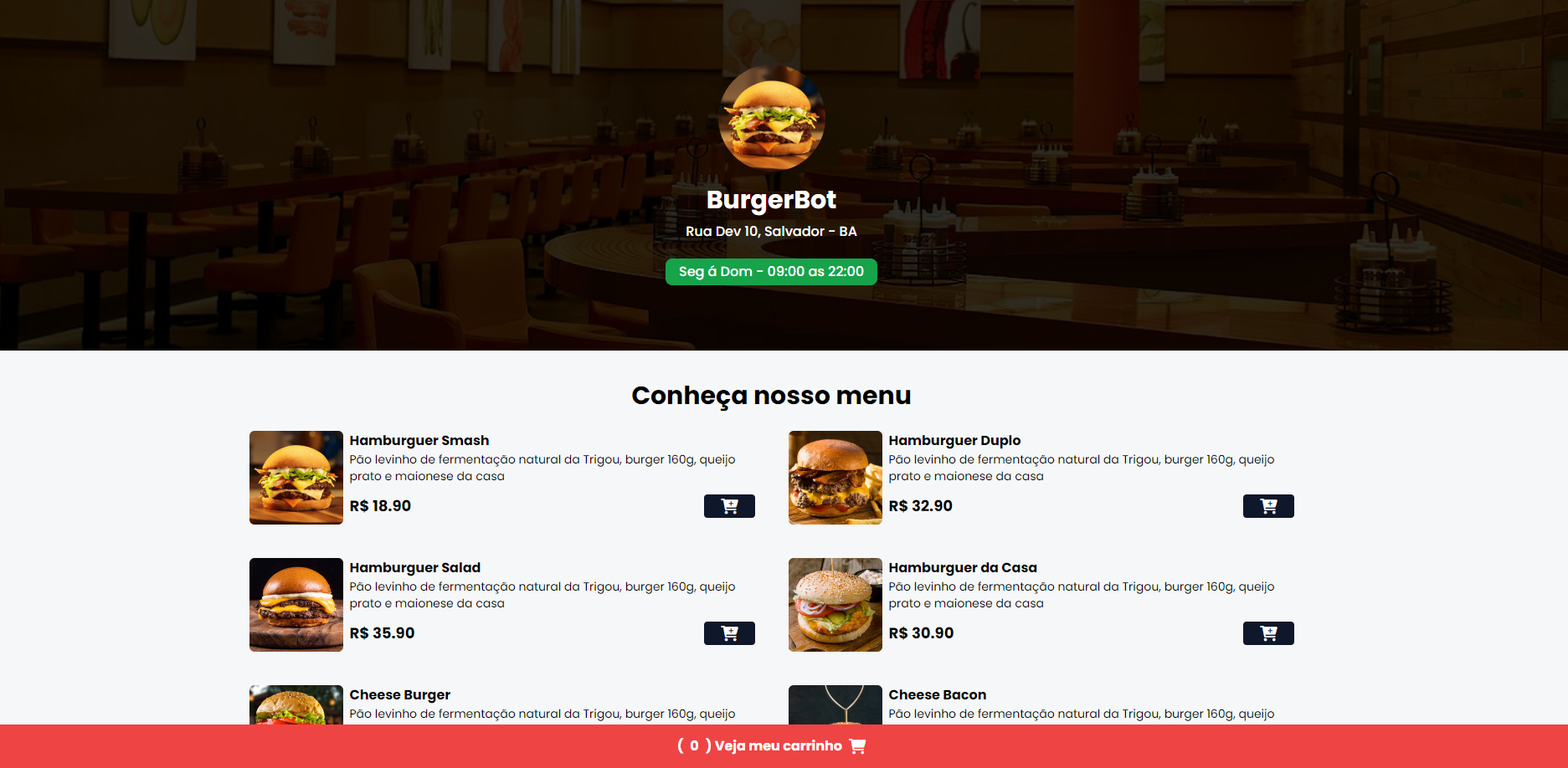 Imagem Hamburgueria